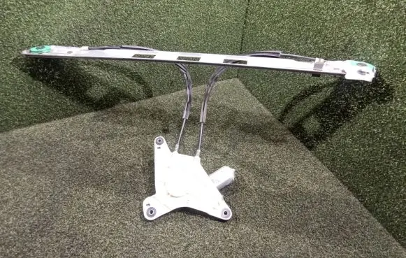 Front door window regulator with motor