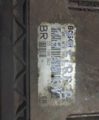 Opel Zafira B Engine control unit/module 55198922 0281012549