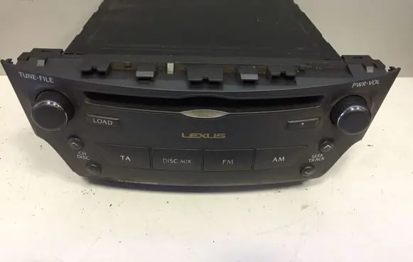 Lexus IS 220D-250-350 Radio/CD/DVD/GPS head unit 86120533701