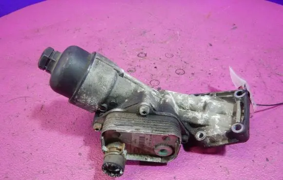 Oil filter mounting bracket