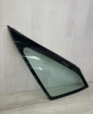 Rear vent window glass