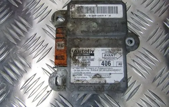 Peugeot 406 Airbag control unit/module 550539600 9628757080