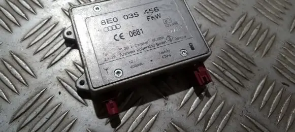 Audi A6 S6 C5 4B Antenna control unit 8e0035456 021498