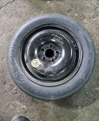 Nissan Qashqai R17 spare wheel 