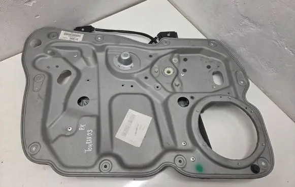 Volkswagen Touran I Front window lifting mechanism without motor 1T1837729AE 117103E 01008739