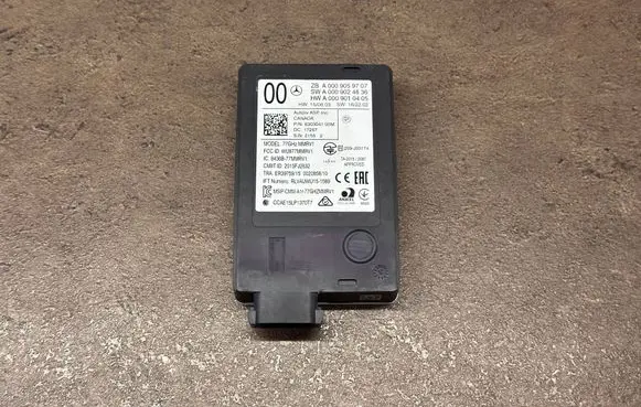 Mercedes-Benz E W213 Blind spot module A0009059707 A0009024836 A0009010405