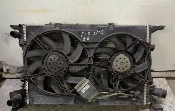 Audi A4 S4 B8 8K Radiator set 8K0260401H 8K0121251R 989460D