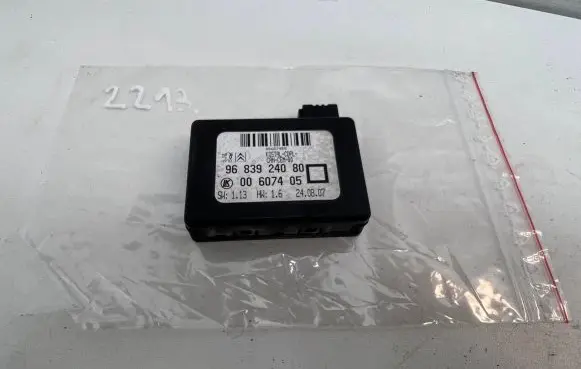 Peugeot 207 Rain sensor 9683924080 00607405