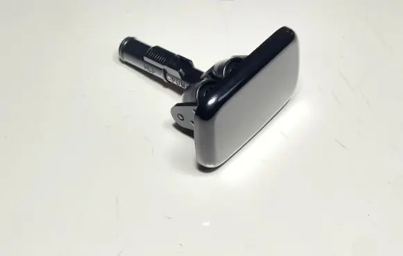 Headlight washer spray nozzle cap/cover