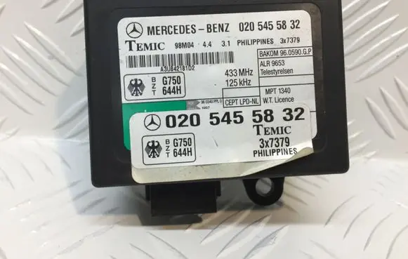 Mercedes-Benz Vito Viano W639 Immobilizer control unit/module 0205455832