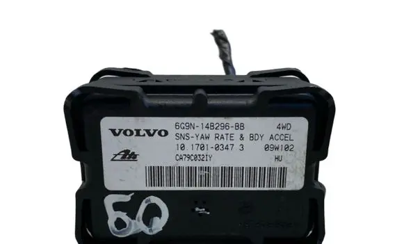 Volvo XC70 ESP acceleration yaw rate sensor 6G9N14B296BB