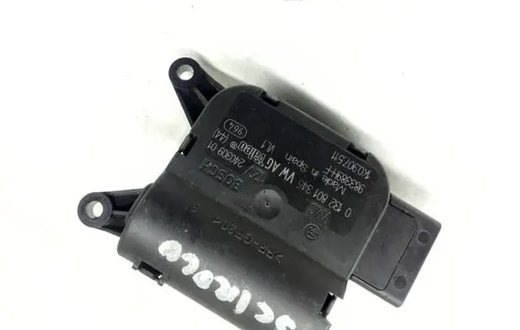 Volkswagen Scirocco Air flap motor/actuator 1K0907511 0132801345