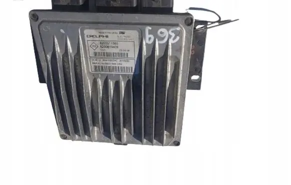 Renault Clio I Engine ECU kit and lock set 8200911560---