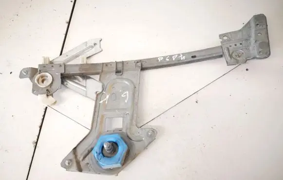Sliding door window regulator with motor
