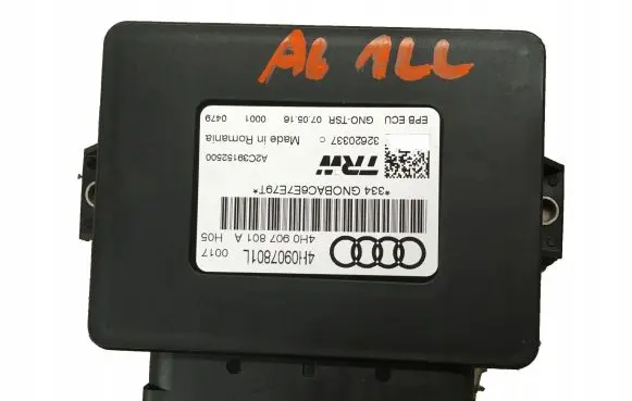 Audi A6 Allroad C7 Hand brake control module 4H0907801L