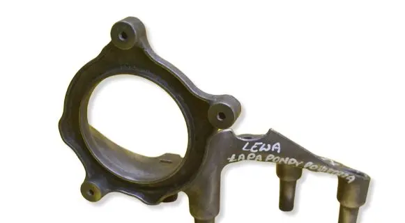 Porsche Cayenne (92A) Engine mounting bracket 7L5131081