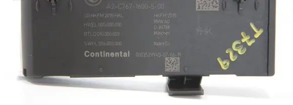 BMW 3 G20 G21 Tailgate/trunk control unit/module 9852925 61359852925