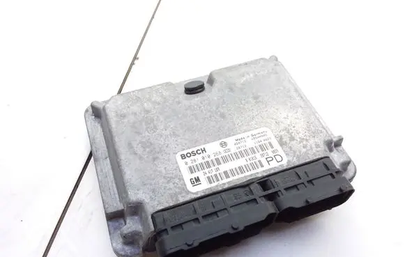 Opel Zafira A Engine control unit/module 24417169 0281010268