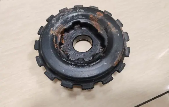 Mercedes-Benz A W169 Rear coil spring rubber mount A1693250384