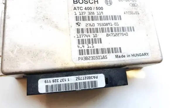 BMW X3 E83 Gearbox control unit/module 1137328119 27607550891-01
