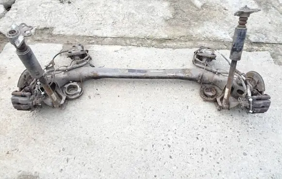Rear axle beam