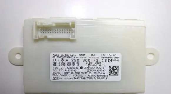 Mercedes-Benz S W222 Other control units/modules A2229004213