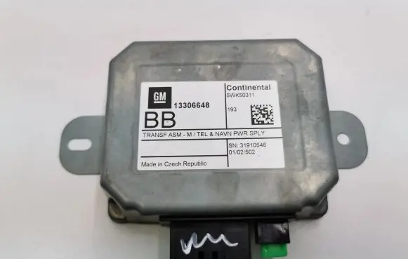 Chevrolet Trax GPS navigation control unit/module 13306648 5WK50311