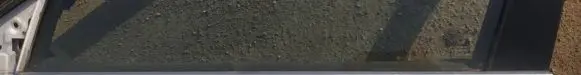 Renault Laguna III Front door glass trim molding 