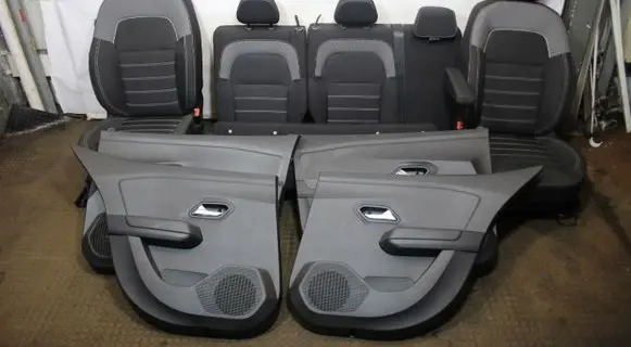Dacia Logan II Seat and door cards trim set 