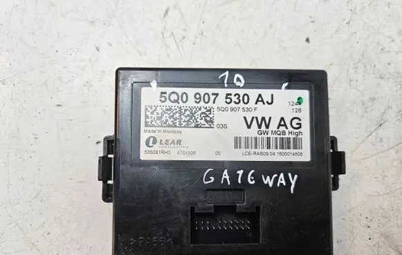 Volkswagen Touran III Gateway control module 5Q0907530AJ