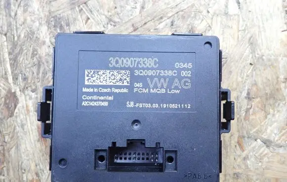 Skoda Octavia Mk3 (5E) Other control units/modules 3Q0907338C
