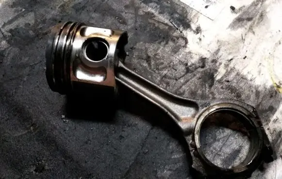 Audi A6 S6 C5 4B Piston with connecting rod