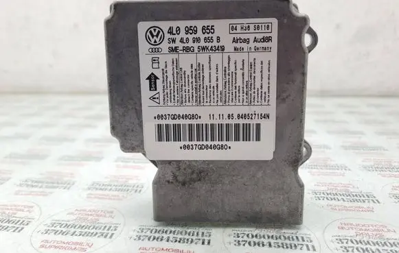 Audi Q7 4L Airbag control unit/module 4L0959655 4L0910655B