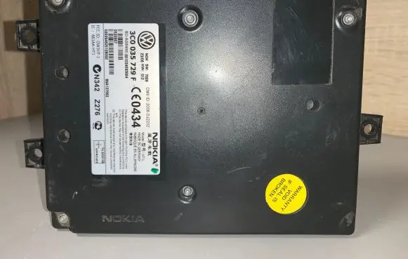 Volkswagen PASSAT B6 Phone control unit/module 3C0035729F 2006DJ2202 001034E83664