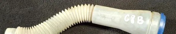 Citroen C8 Window washer liquid tank fill tube 9636710280 21010900 78662B029