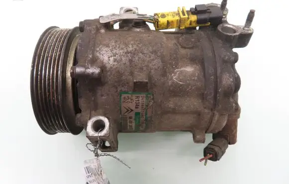 Peugeot 407 Air conditioning (A/C) compressor (pump) 9648138980