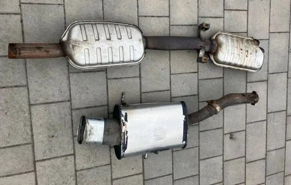 BMW 3 E46 Rear muffler/silencer tail pipe 