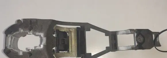 Rear door exterior handle/bracket