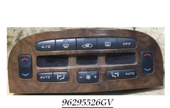 Peugeot 607 Climate control unit 96295526GV