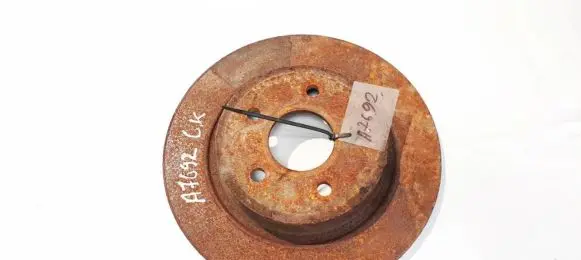 Volvo S40 Rear brake disc neventiliuojamas