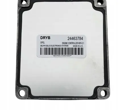 Opel Zafira B Engine control unit/module 24463784 DRYB