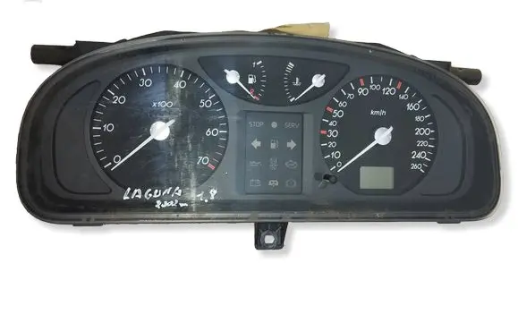Renault Laguna II Speedometer (instrument cluster) 8200002102 501018530033 09043119904