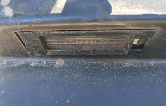 Opel Astra H Number plate light
