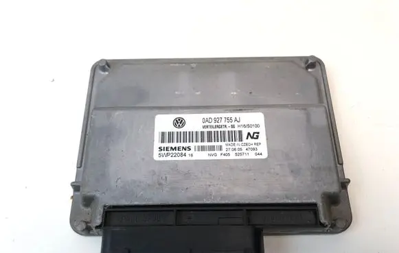 Volkswagen Touareg I Transfer box differential control unit 0AD927755AJ