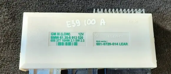 BMW 5 E39 Comfort/convenience module 61356913520 6010729014 60837710