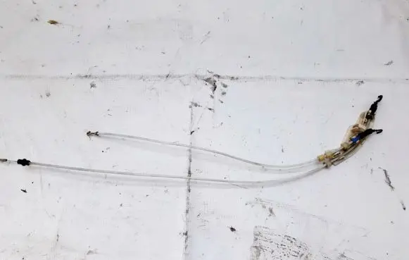 Front door cable line