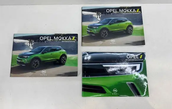 Opel Mokka B Owners service history hand book
