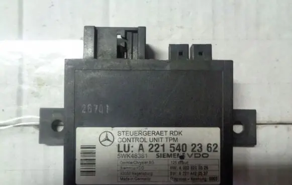 Mercedes-Benz S W221 Tire pressure control unit A2215402362
