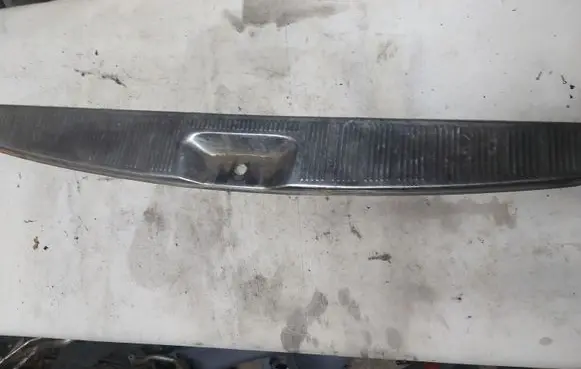Volkswagen Sharan Trunk/boot sill cover protection 7M3863459C