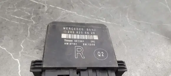 Mercedes-Benz C W203 Door control unit/module 2038206626